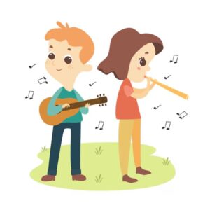 Klavier / Geige / Gitarre / Querflöte